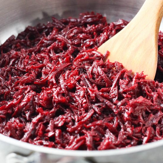 Very Easy Sauteed Beets