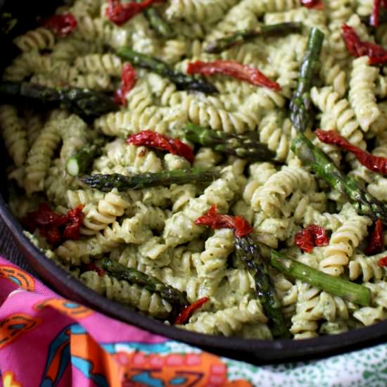 Asparagus Pesto Pasta