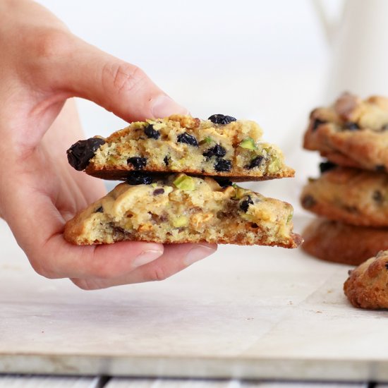 Caramelized White Chocolate Cookies