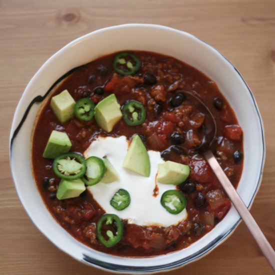 Secret Ingredient Chili