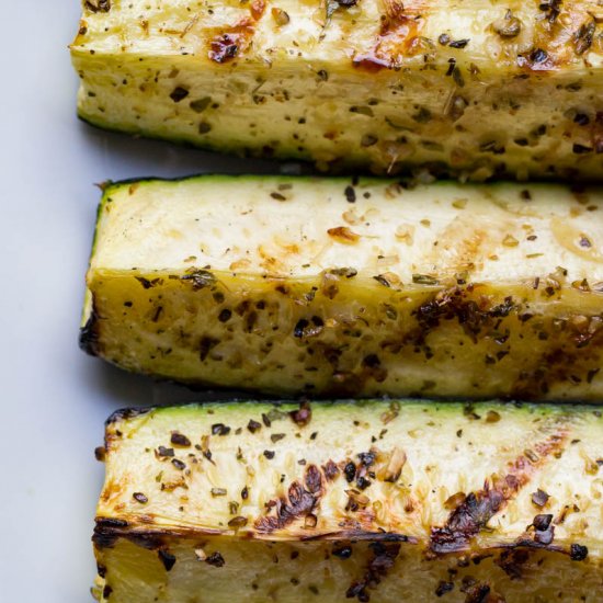 traeger grilled zucchini