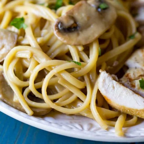 Creamy Mushroom Pasta