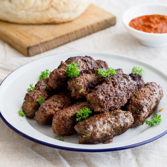 Cevapi Balkan Homemade Sausages