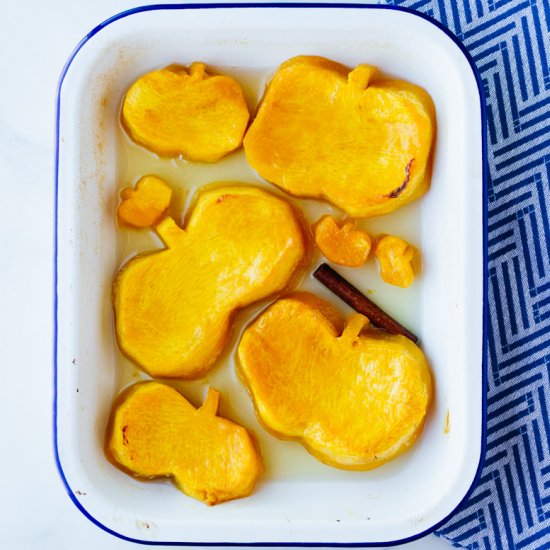 easy turkish vegan pumpkin dessert