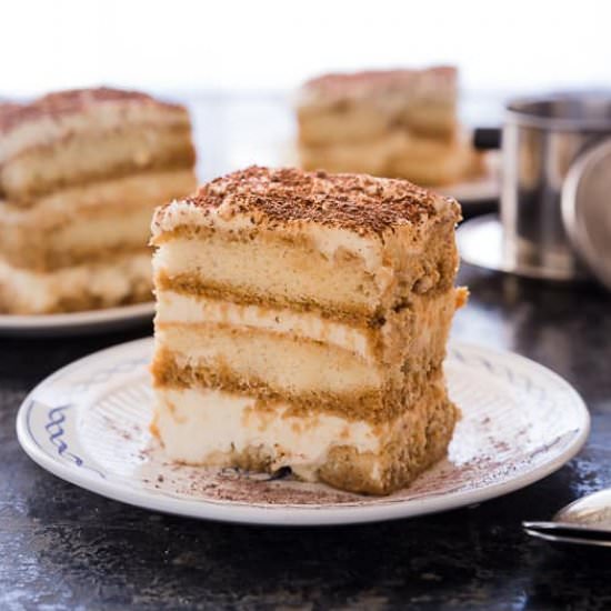 Vietnamese Iced Coffee Tiramisu