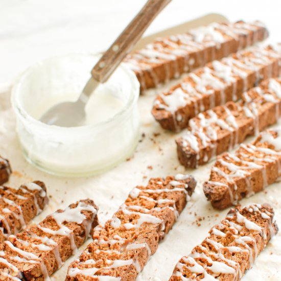 Pumpkin Ginger Biscotti