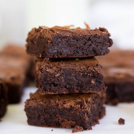 no cocoa powder brownies with tips