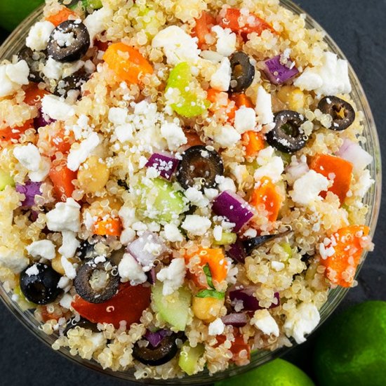 Mediterranean Quinoa Salad