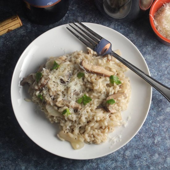 Mushroom Truffle Risotto