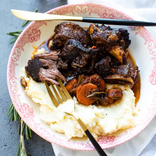 Red Wine Braised Short Ribs