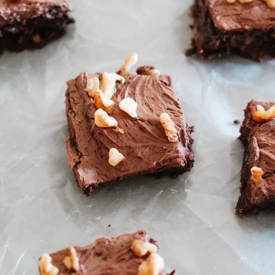 Extra Fudgy Chickpea Brownies