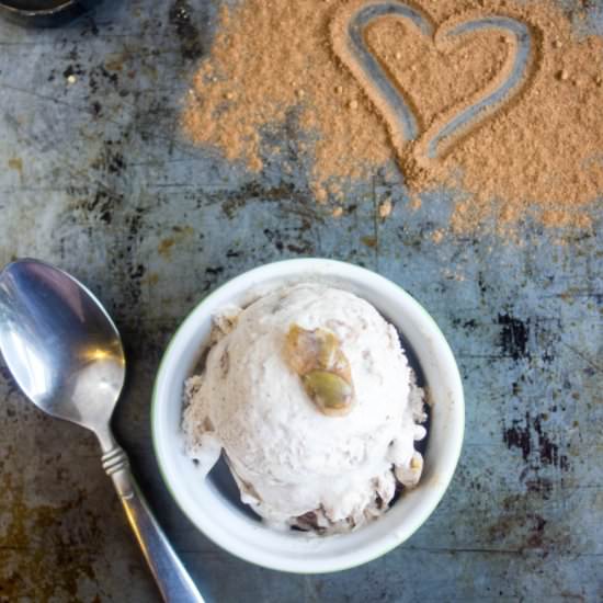 N- churn Pumpkin Spice Ice Cream