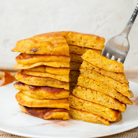 Pumpkin pancakes