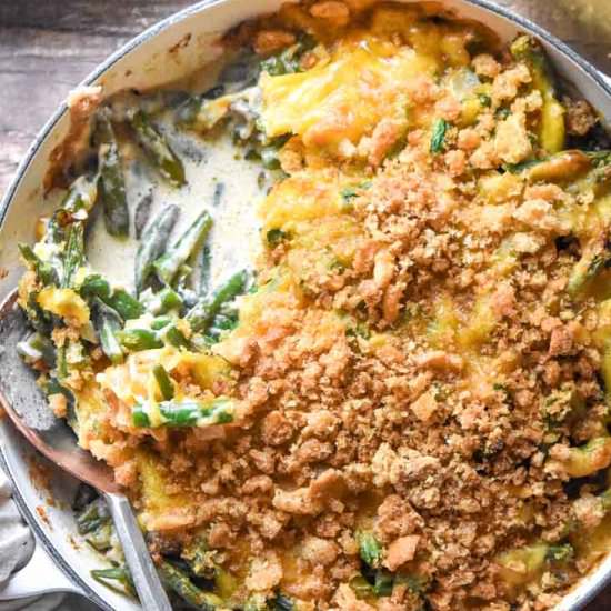 Low Carb Green Bean Casserole