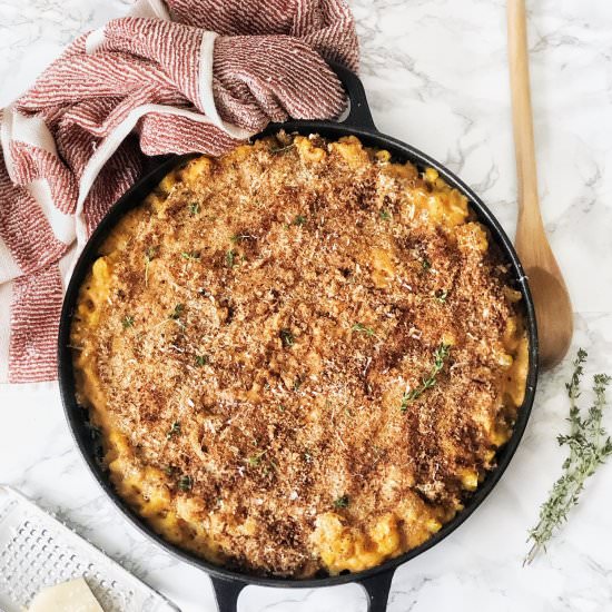 pumpkin mac and cheese