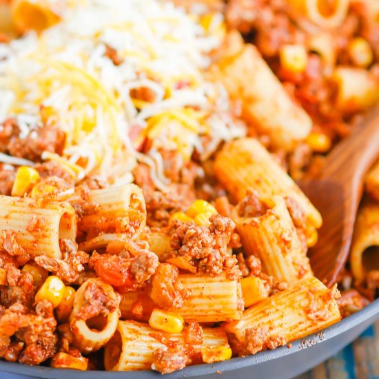 Chili with Pasta