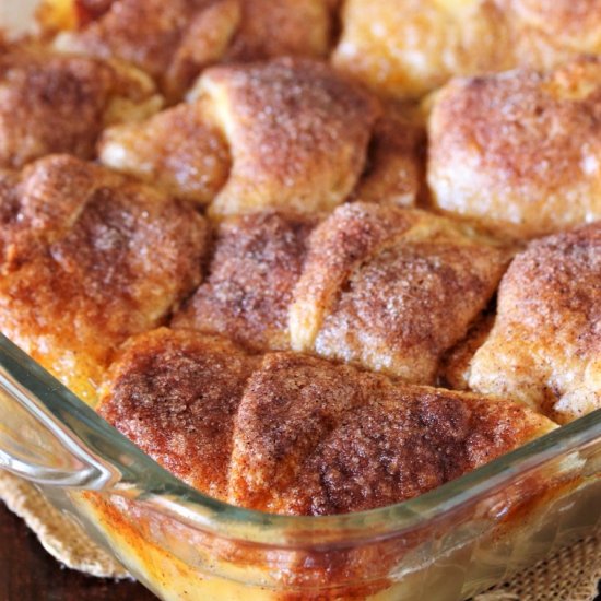 Crescent Roll Apple Dumplings