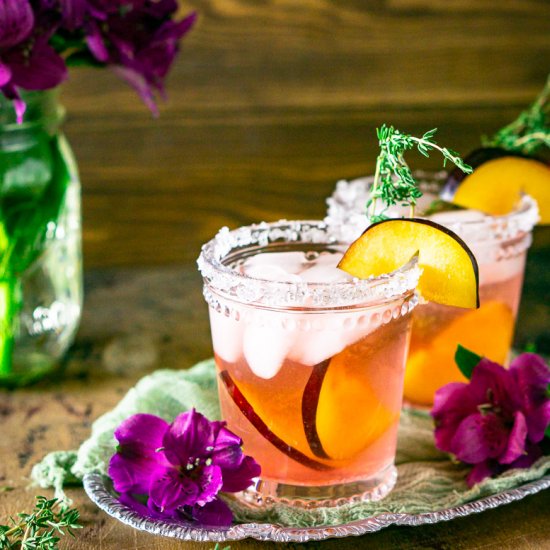 Plum-Thyme Margarita