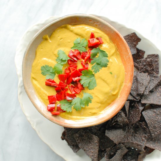 Vegan Pumpkin Queso