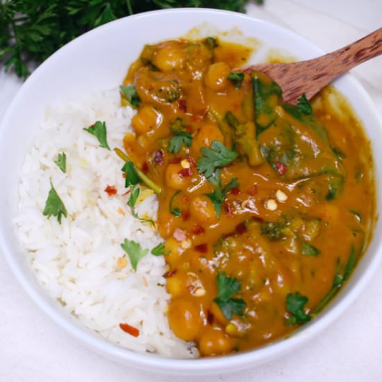 One Pot Pumpkin Curry