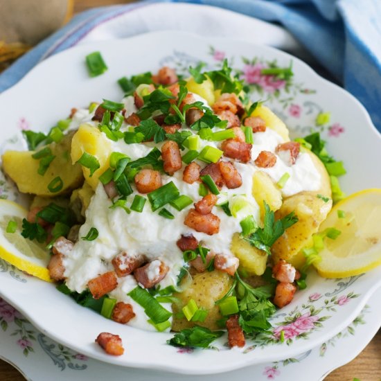 Greek Yogurt Lemon Potato Salad