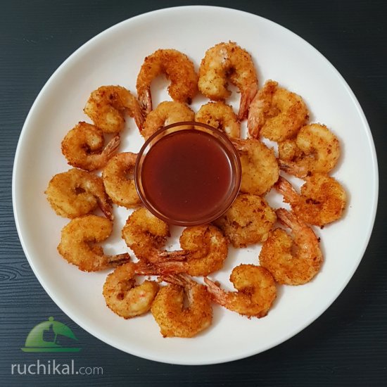 Crispy Prawn Fry with Sweet Sauce