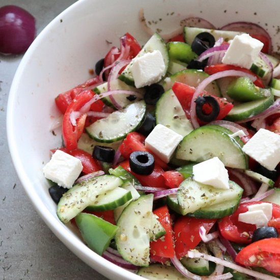 Classic Greek salad