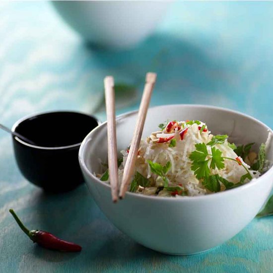 Kohlrabi Salad, Asia Style