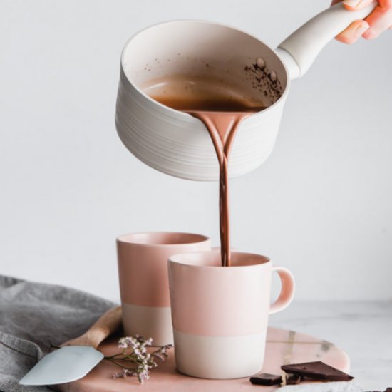 Vegan Chai Spiced Hot Chocolate