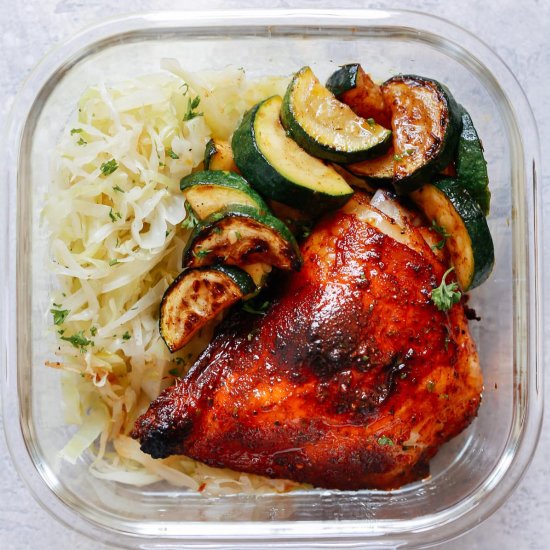 Spicy Chicken and Cabbage