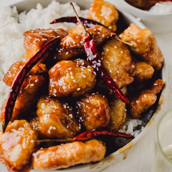 Homemade General Tso’s Chicken