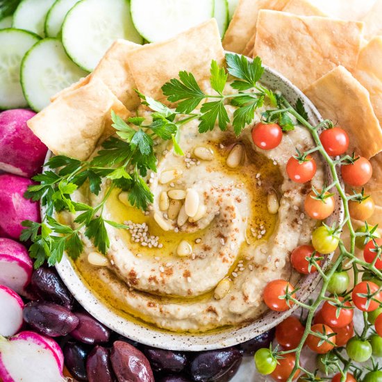 Roasted Zucchini Baba Ganoush Dip