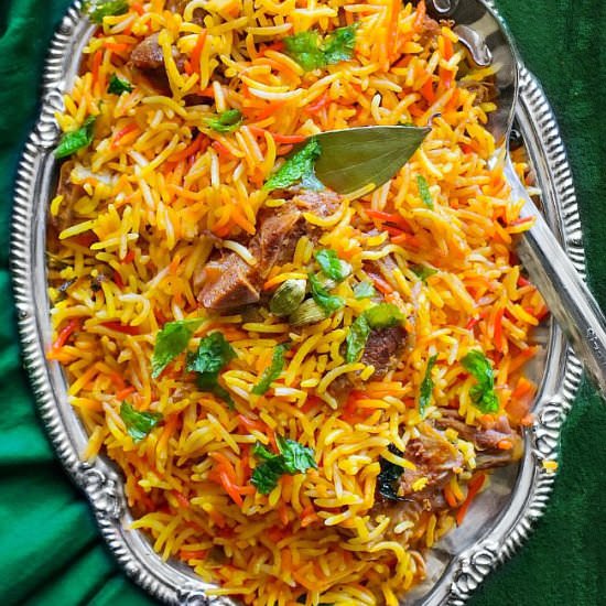 Indian Lamb Biryani