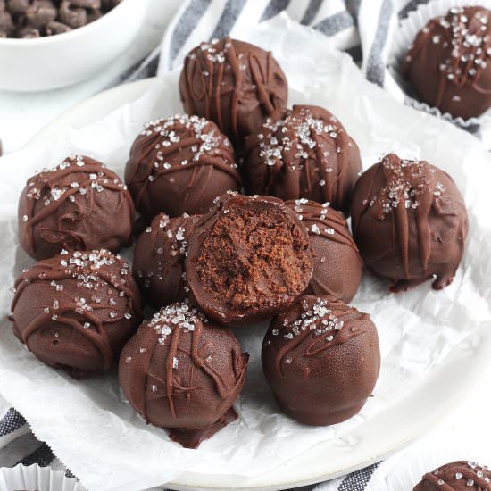 Gluten-Free Brownie Truffles