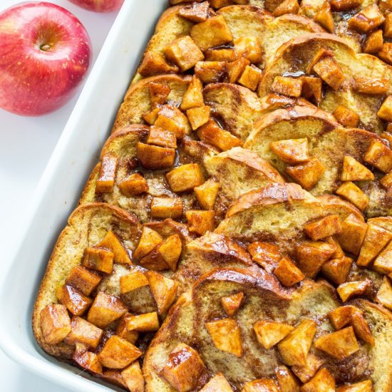 Baked Apple French Toast