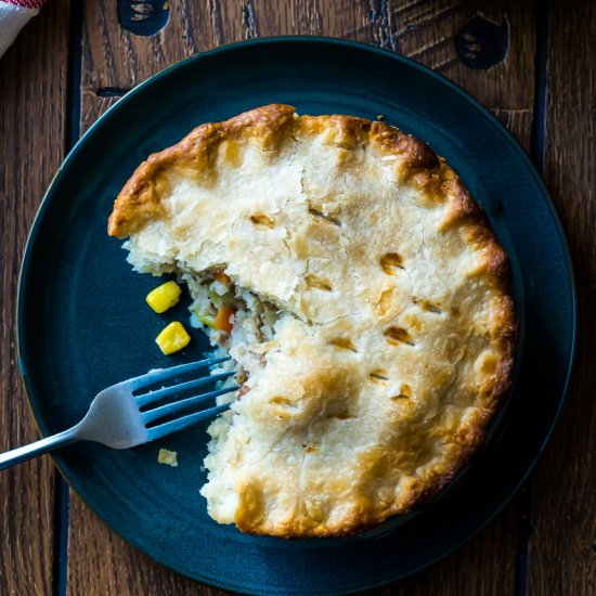 Leftover Turkey Pot Pie Recipe