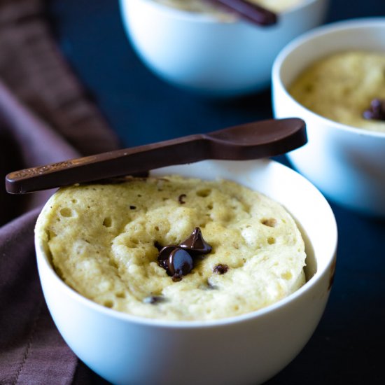 Gluten-Free Chocolate Chip Mug Cake