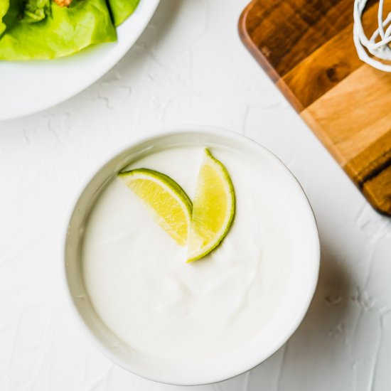 Mexican Lime Crema