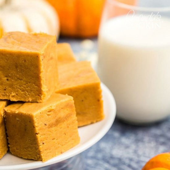 Pumpkin Pie Fudge