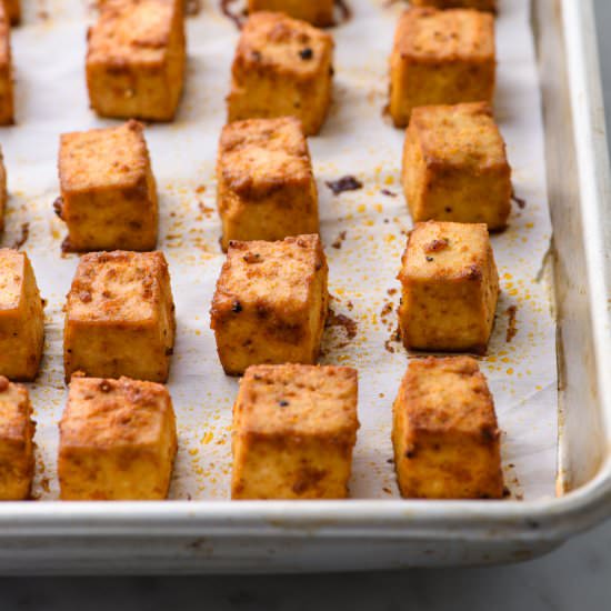 Easy Baked Tofu