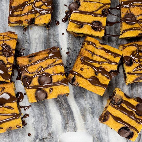 Pumpkin Chocolate Chip Bars