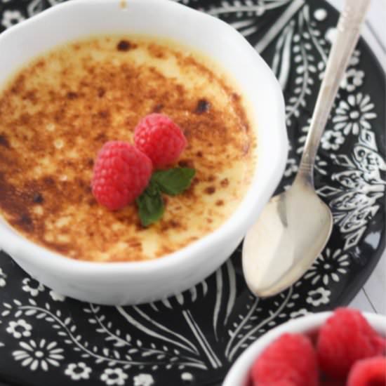 Keto and Low Carb Creme Brulee