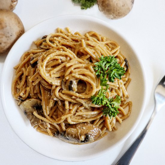 Creamy Mushroom Pasta