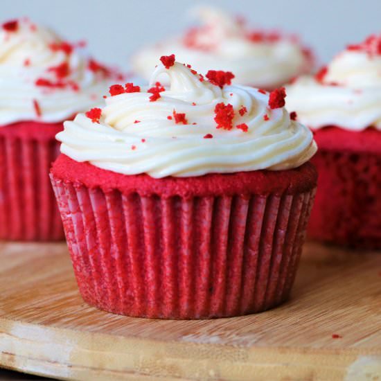 Gluten-Free Red Velvet Cupcakes