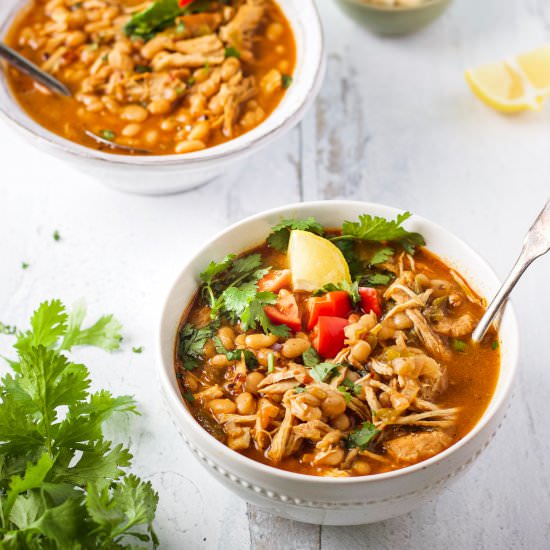 Instant Pot White Chicken Chili