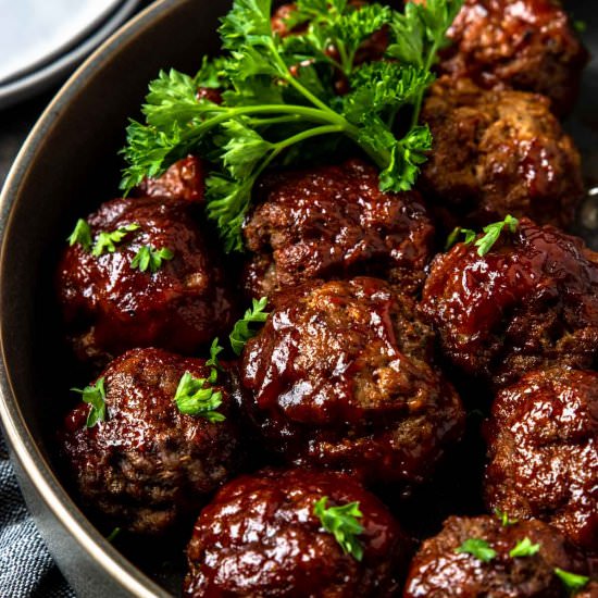 Instant Pot BBQ Meatballs