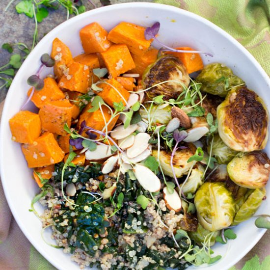 Roasted Veggie Buddha Bowl