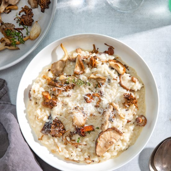 Creamy Mushroom Risotto