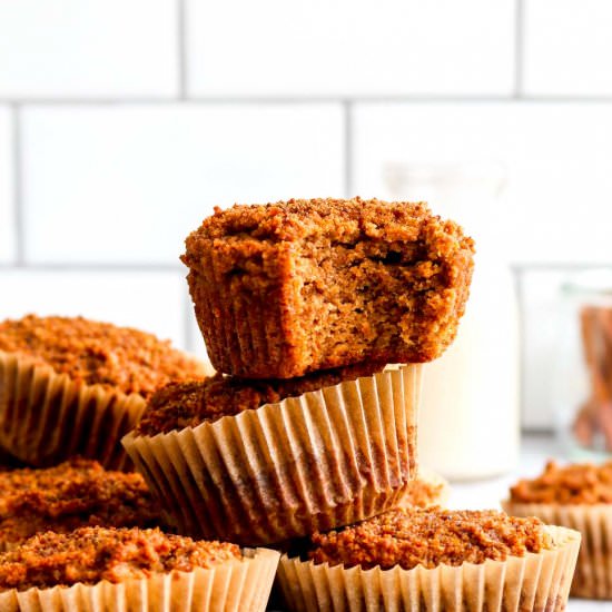 Simple Paleo Pumpkin Muffins