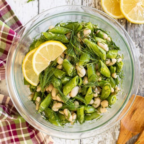 Sugar Snap Pea Salad